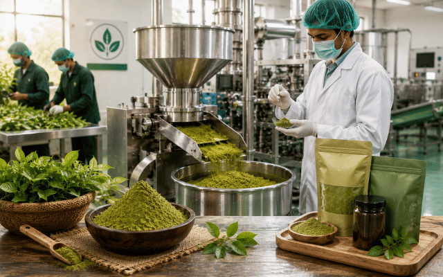Henna Processing Facility